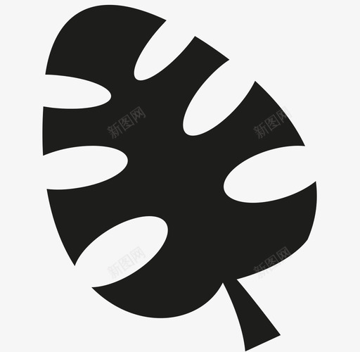棕榈叶热带植物图标svg_新图网 https://ixintu.com 无线 最新技术 棕榈叶 植物 热带 盾徽 自然 跳动 通讯