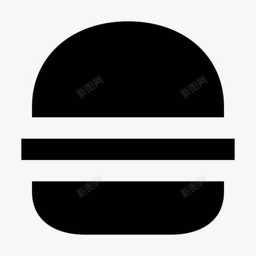 汉堡现在垃圾食品图标svg_新图网 https://ixintu.com 上升 和 垃圾食品 快餐 旅游和旅游材料固体图标 汉堡 汉堡包 消失 现在