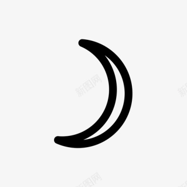 月亮满月月相图标图标