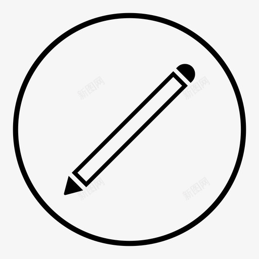 笔手写笔签名图标svg_新图网 https://ixintu.com 书写 墨水 手写笔 挂图 笔 签名 绘图 记录 设计 铅笔