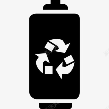 电池与回收符号工具和器具生态主义图标图标