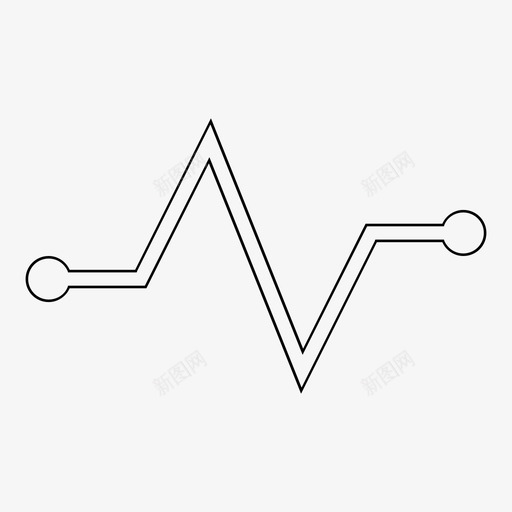 搏动搏动生命线心脏信号图标svg_新图网 https://ixintu.com 搏动 搏动生命线心脏信号