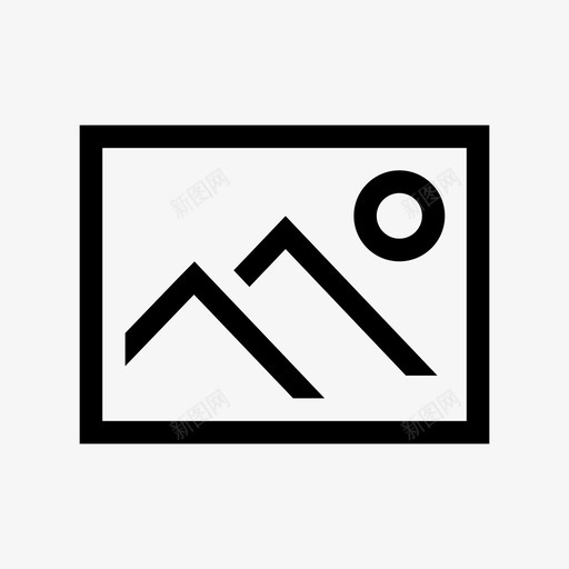 图像风景山脉图标svg_新图网 https://ixintu.com 图像 图片 太阳 山脉 视觉 阳光景观 风景