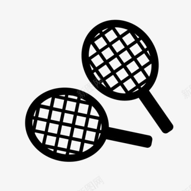 采购产品网球拍网球拍运动图标图标