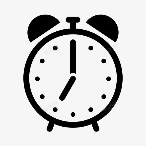 闹钟计时器展品图标svg_新图网 https://ixintu.com 展品 手表 时间 材料 物品 计时器 起床 醒着 闹钟 闹钟闹钟
