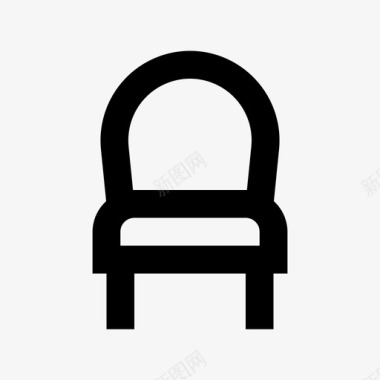 椅子座椅可移动图标图标