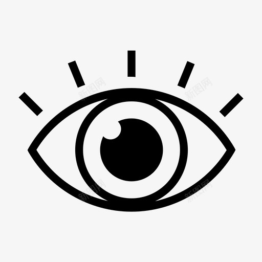 眼睛显示保护图标svg_新图网 https://ixintu.com 保护 保留 出售 否 密码 显示 显示隐藏密码 眼睛 私人 粗体 金色
