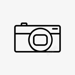数码相机卡数码相机拍摄单反相机图标高清图片