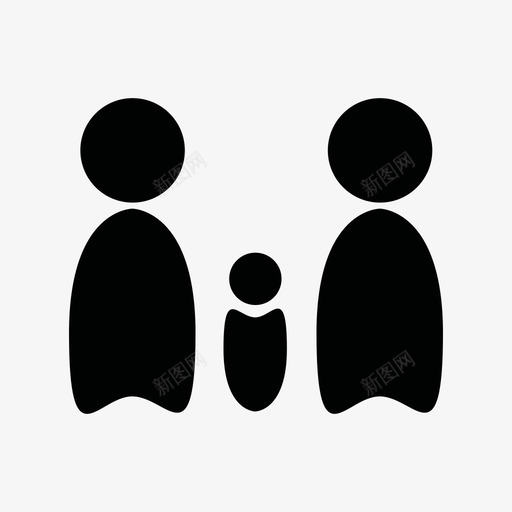 用户家庭用户家庭图标svg_新图网 https://ixintu.com 团队 家庭 用户 用户家庭