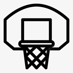 篮板篮球运动员篮板图标高清图片
