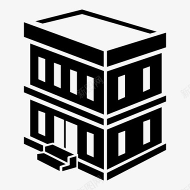 建筑出租住宅图标图标