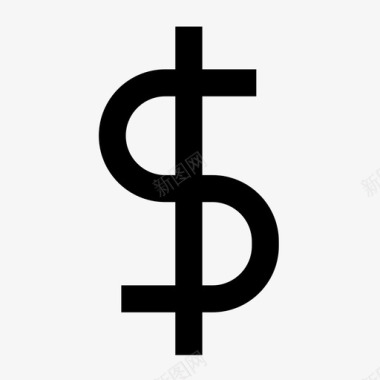 美元符号支付货币图标图标