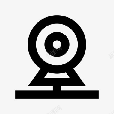 网络摄像头网络技术材料图标图标