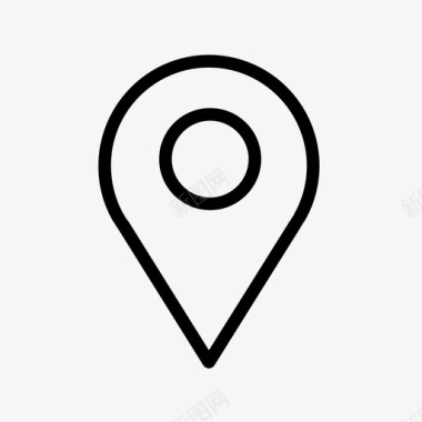 地图pin地址区域设置图标图标