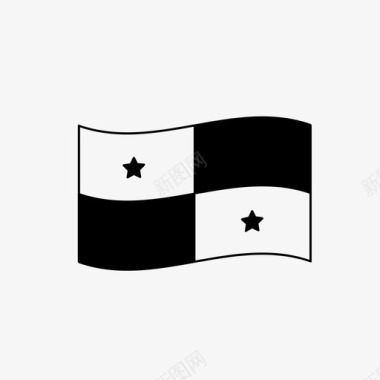 巴拿马国旗巴拿马城太平洋图标图标