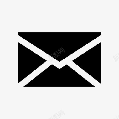 电子邮件1信封图标图标