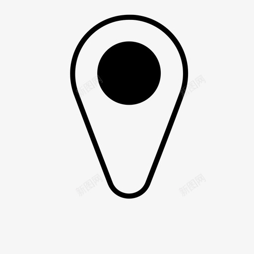 地图针餐厅位置图标svg_新图网 https://ixintu.com 位置 博物馆 参观 地图针 地点 坐标 市政厅 距离 餐厅