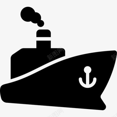 海运物流配送图标图标