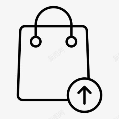 购物袋上传1添加到购物车图标图标