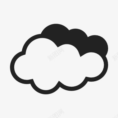 云蒸汽天空图标图标