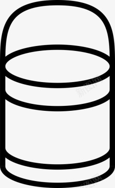 桶罐容器图标图标