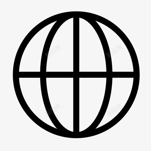 全球浏览器互联网图标svg_新图网 https://ixintu.com 96x96像素完美瘦用户界面 互联网 全球 在线 应用程序界面48x48 悸动 振荡 浏览器 爆发 网络 震颤