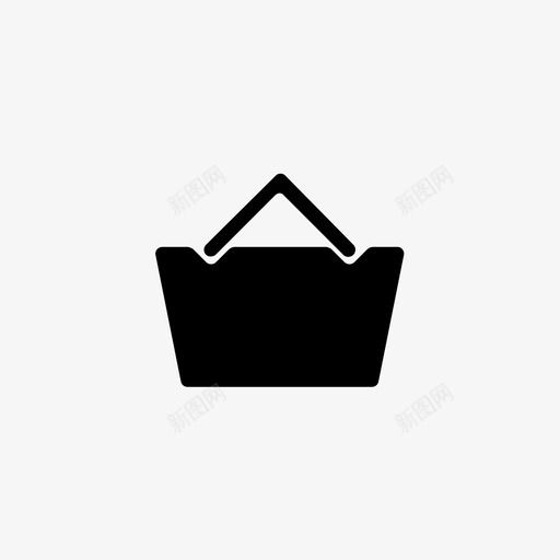 篮子购买携带图标svg_新图网 https://ixintu.com 塑料 市场 携带 篮子 篮子野餐 购买 购物 野餐 食品杂货