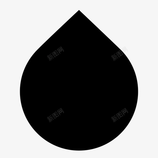 水滴雨滴液体图标svg_新图网 https://ixintu.com 水滴 液体 湿 滴 雨滴 饮