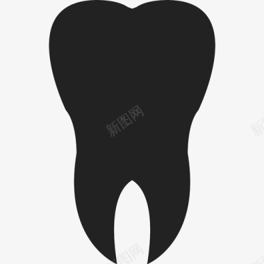 牙齿疾病健康图标图标