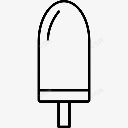冰棒甜食冰棍图标svg_新图网 https://ixintu.com 冰棍 冰棒 冰淇淋 冰镇 冷冻吸盘 凝胶 吃 甜点 甜食 风味冰 食物
