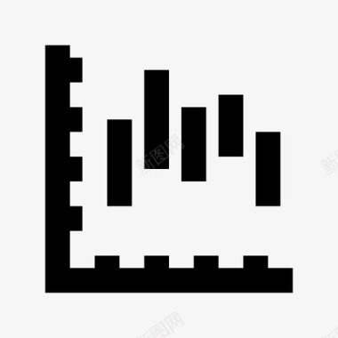 条形图激增搜索引擎优化评级图标图标