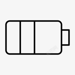 关机充电半电池关闭关机图标高清图片