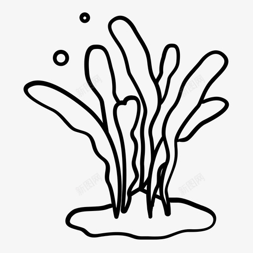 海藻震颤悸动图标svg_新图网 https://ixintu.com 悸动 振荡 水产养殖 海洋 海洋生物概述 海藻 爆发 紫菜 跳动 震颤