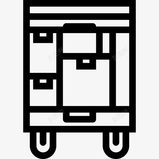 移动建筑轮廓2图标svg_新图网 https://ixintu.com 建筑轮廓2 移动