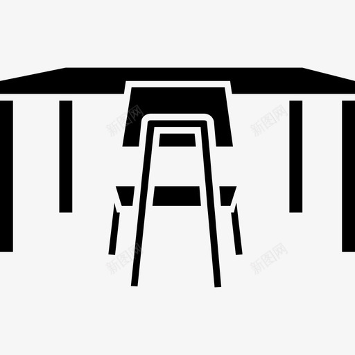 工作室桌椅工具和用具家居用品图标svg_新图网 https://ixintu.com 家居用品 工作室桌椅 工具和用具