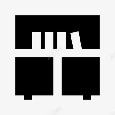 书籍衣橱家具材料图标图标