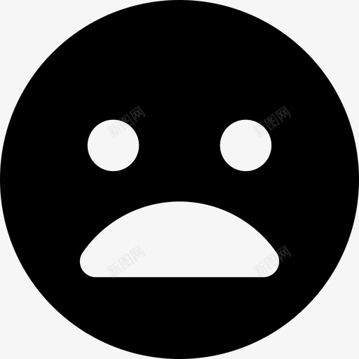 悲伤的面孔界面宇宙图标svg_新图网 https://ixintu.com 宇宙 悲伤的面孔 界面
