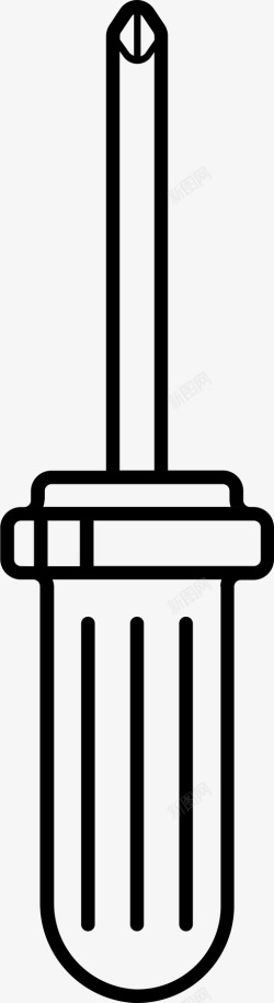 手持螺丝刀星形螺丝刀1盒图标高清图片