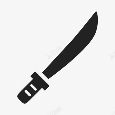 武士刀刀日本图标图标