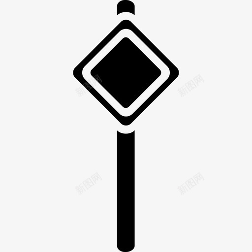 交通信号杆标志信号装置图标svg_新图网 https://ixintu.com 交通信号杆 信号装置 标志