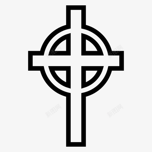 十字架圣所宗教图标svg_新图网 https://ixintu.com 上帝 信仰 十字架 圣所 圣殿 宗教 教会 耶稣基督