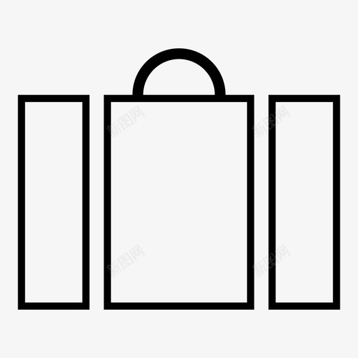 采购产品手提箱旅行者旅行袋图标svg_新图网 https://ixintu.com 会议 商务 塑料 文件 旅行 旅行者 旅行袋 旅行袋旅行 皮革 采购产品手提箱