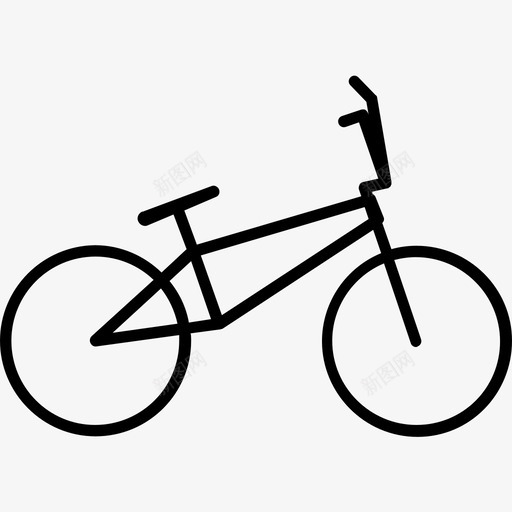 自行车轮子跳动图标svg_新图网 https://ixintu.com bmx 无线 智能手机 最新技术 特技 自行车 自行车咖啡厅 跳动 轮子