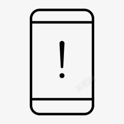 手机清除警告手机病毒触摸屏图标高清图片