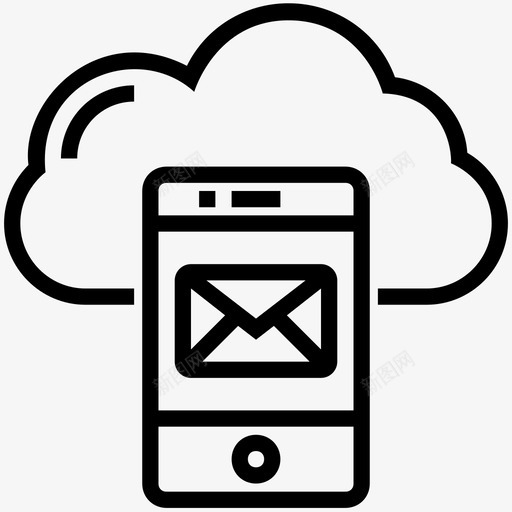 移动消息云存储电子邮件存储图标svg_新图网 https://ixintu.com 云存储 云数据技术概述图标 电子邮件存储 移动消息 移动电子邮件 移动聊天