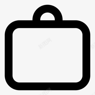 项目行李公文包图标图标