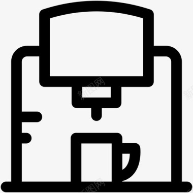 咖啡机家用电器厨房电器图标图标