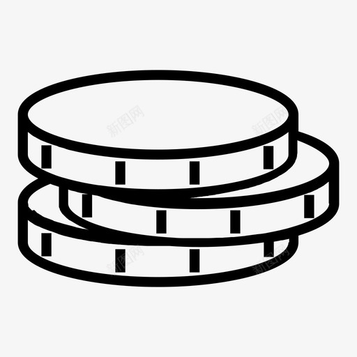 硬币旅行图标svg_新图网 https://ixintu.com 旅行 硬币