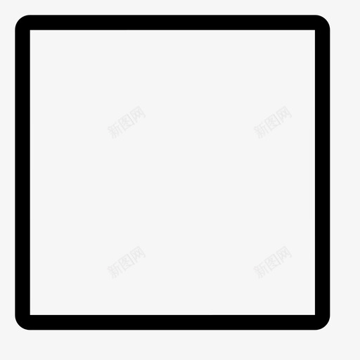 正方形矩形图标svg_新图网 https://ixintu.com 圆点 形状 正方形 矩形 空间 设计