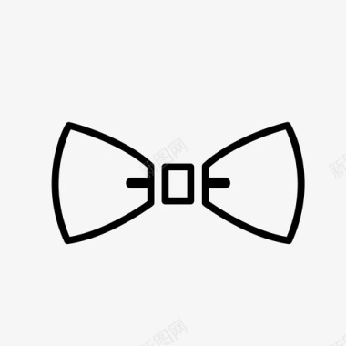 领结衣服绅士图标图标